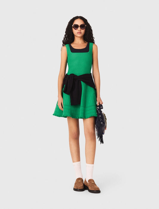 Knit skater dress | Maje