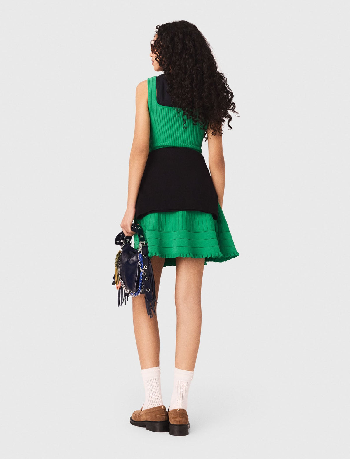 Knit skater dress | Maje