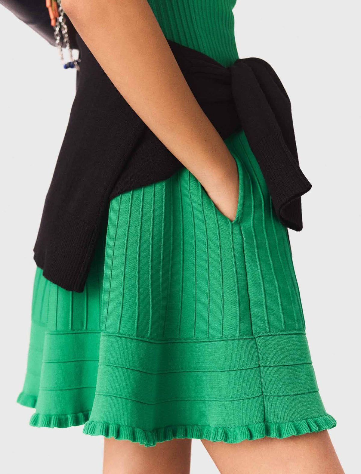 Knit skater dress | Maje