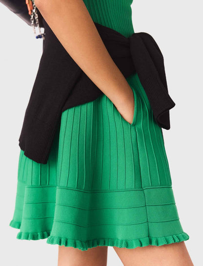 Knit skater dress | Maje
