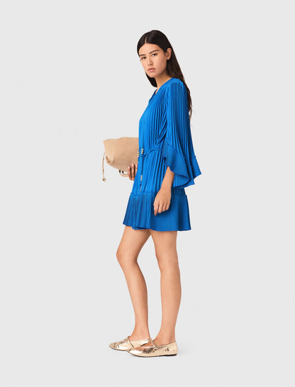 Short pleated dress | Maje