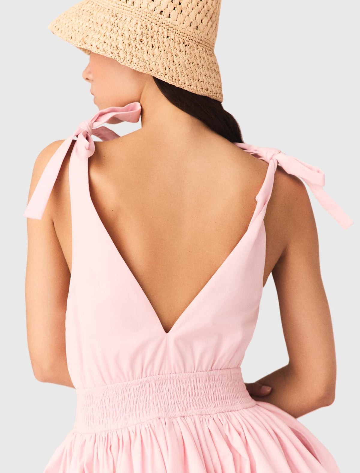 Short flared cotton dress | Maje