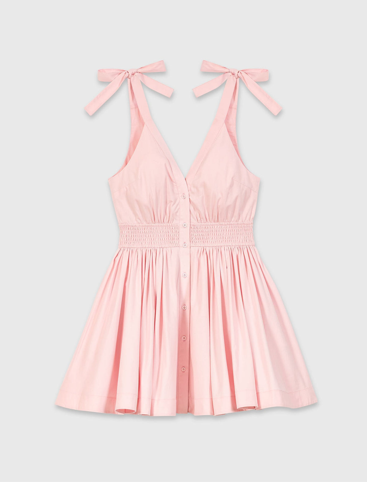 Short flared cotton dress | Maje