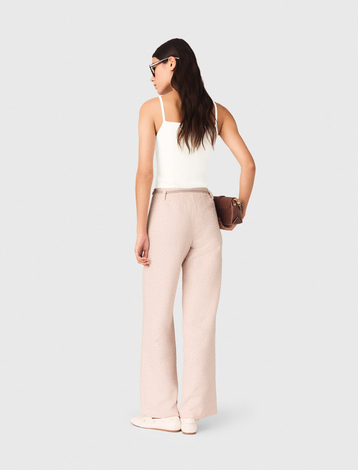 Tweed trousers | Maje