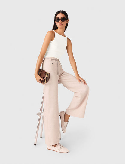 Tweed trousers | Maje