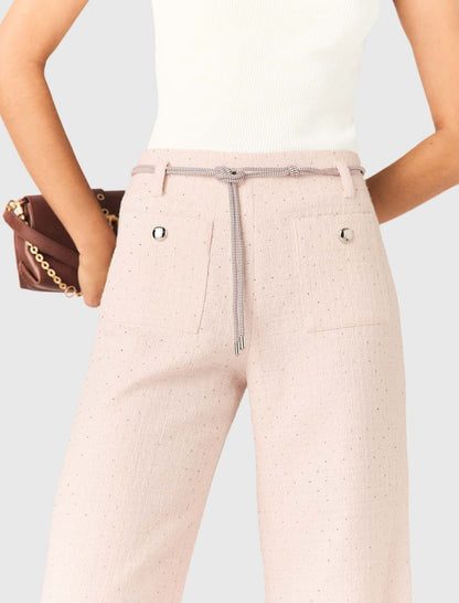 Tweed trousers | Maje