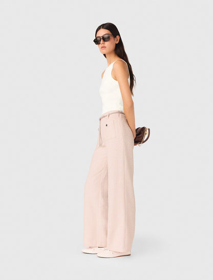 Tweed trousers | Maje
