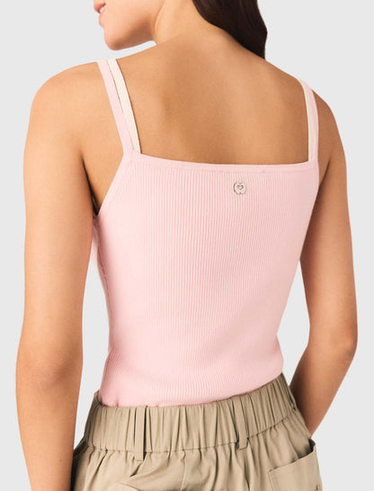 High straight-neck top | Maje