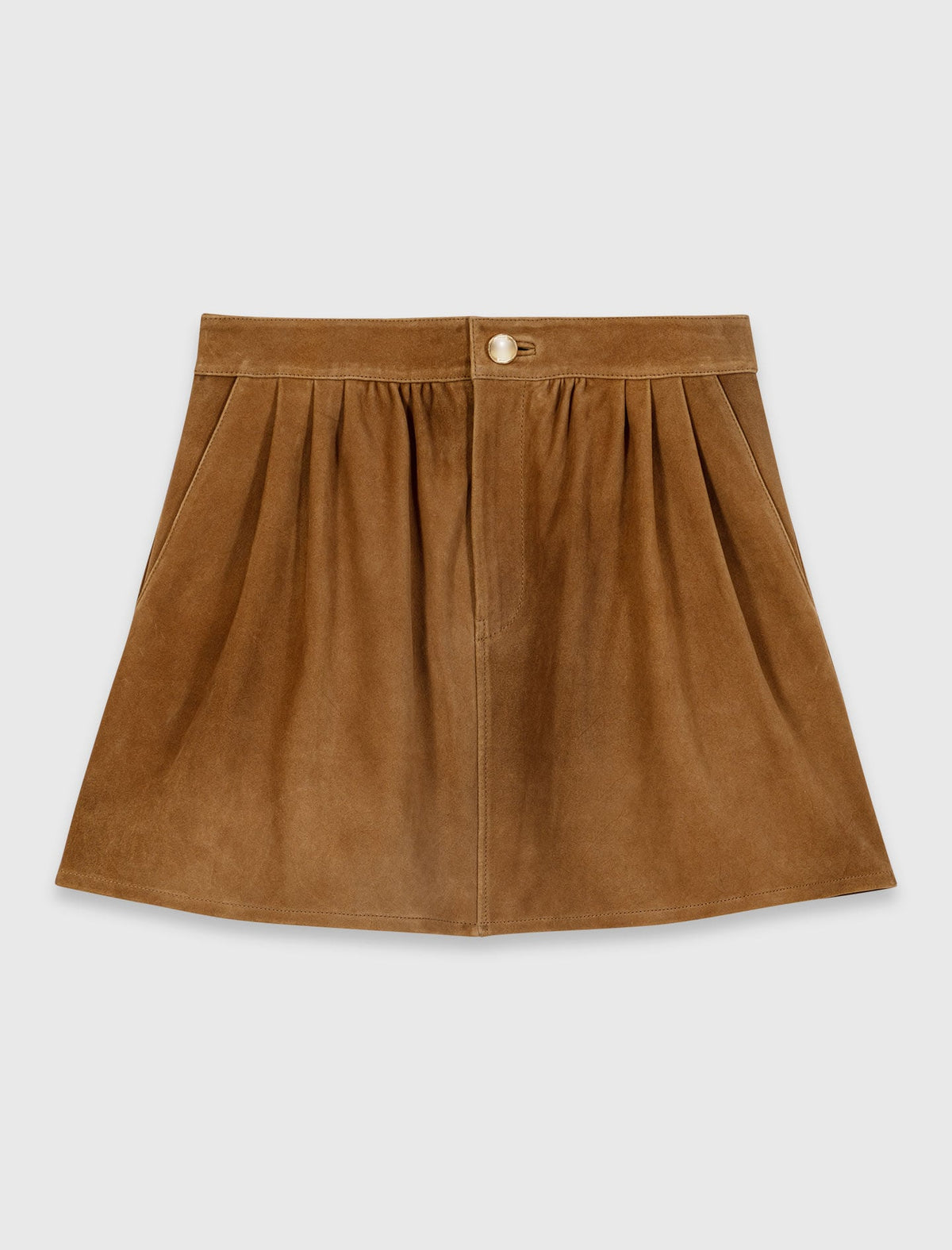 Short suede skirt | Maje