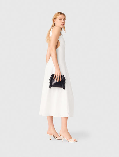Backless midi dress | Maje