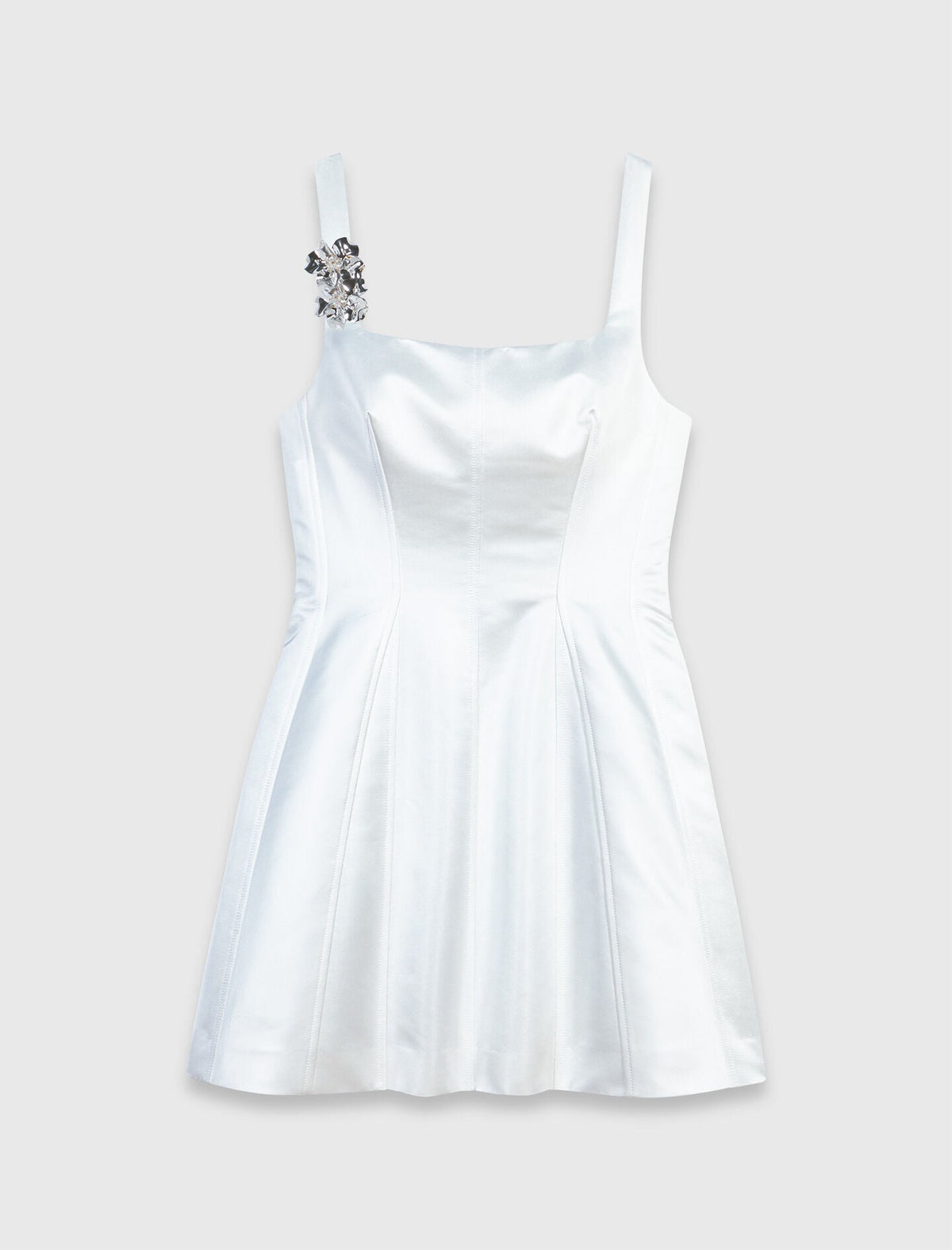 Short satin dress | Maje