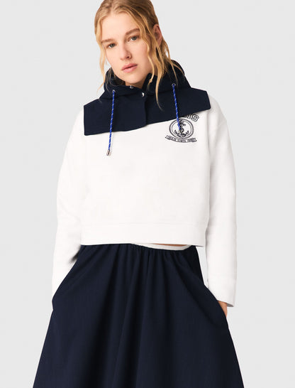 Sailor print sweatshirt | Maje