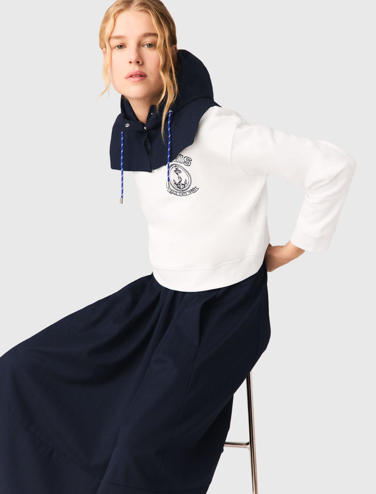 Sailor print sweatshirt | Maje