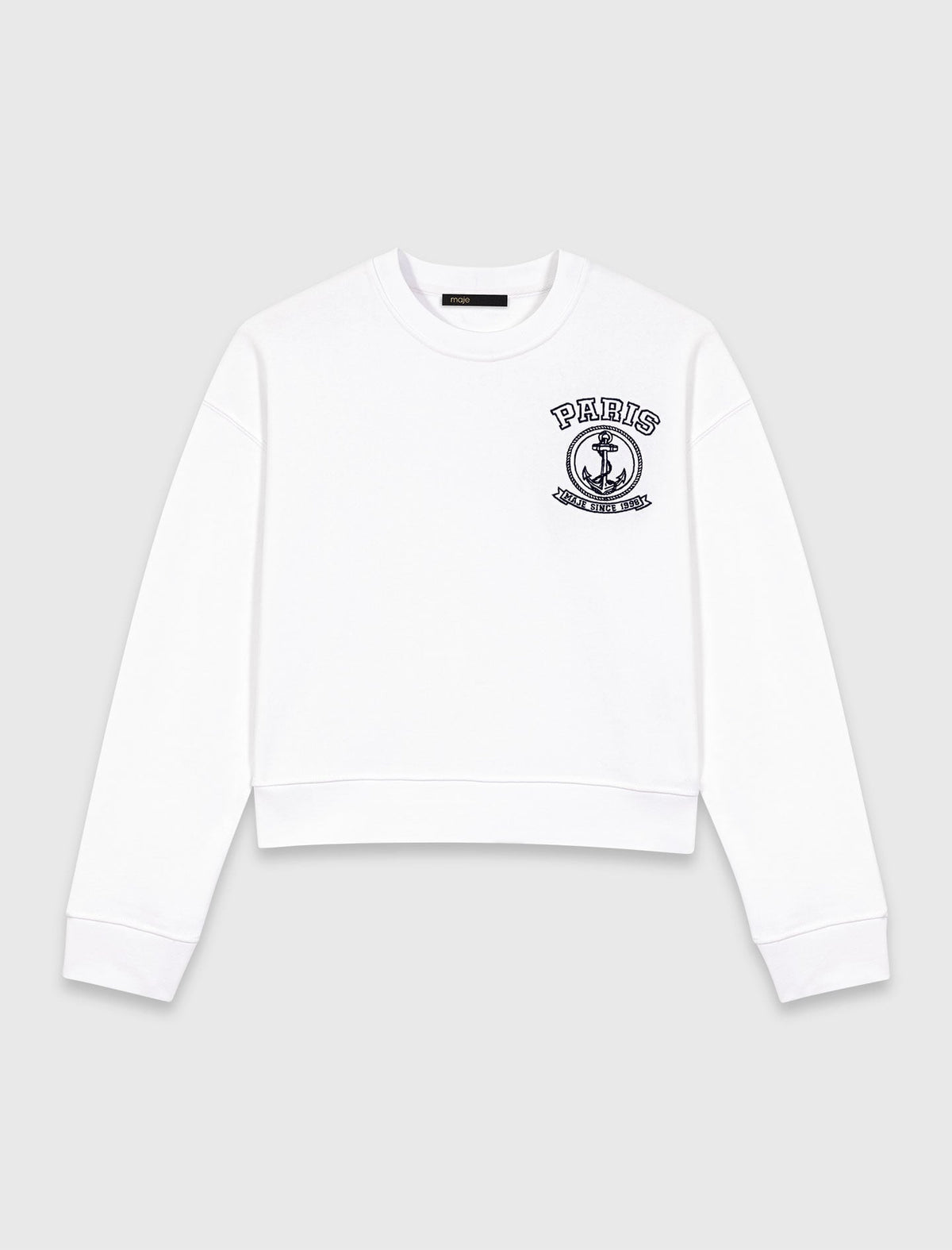 Sailor print sweatshirt | Maje