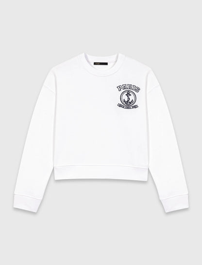 Sailor print sweatshirt | Maje