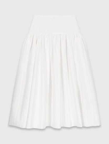 Long taffeta skirt | Maje