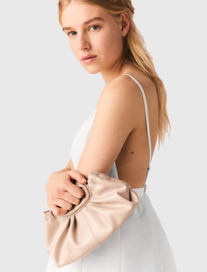 Jewelled taffeta maxi dress | Maje