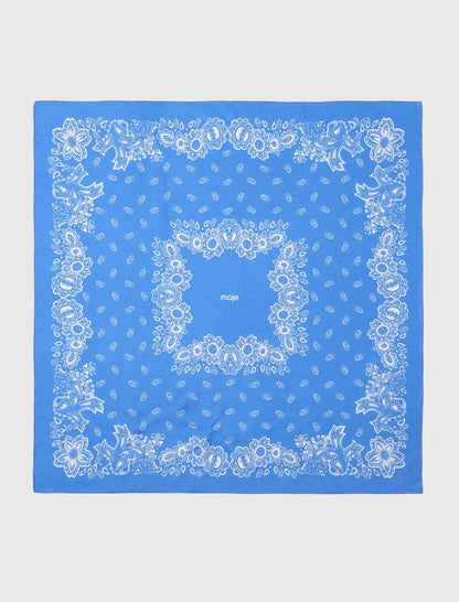 Bandana Print Silk Scarf | Maje