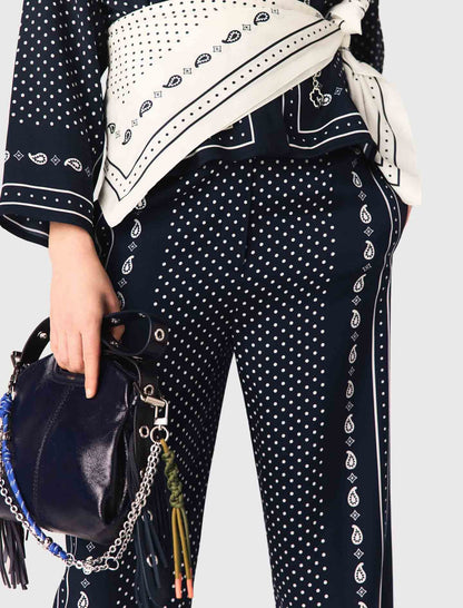 Bandana print pants | Maje