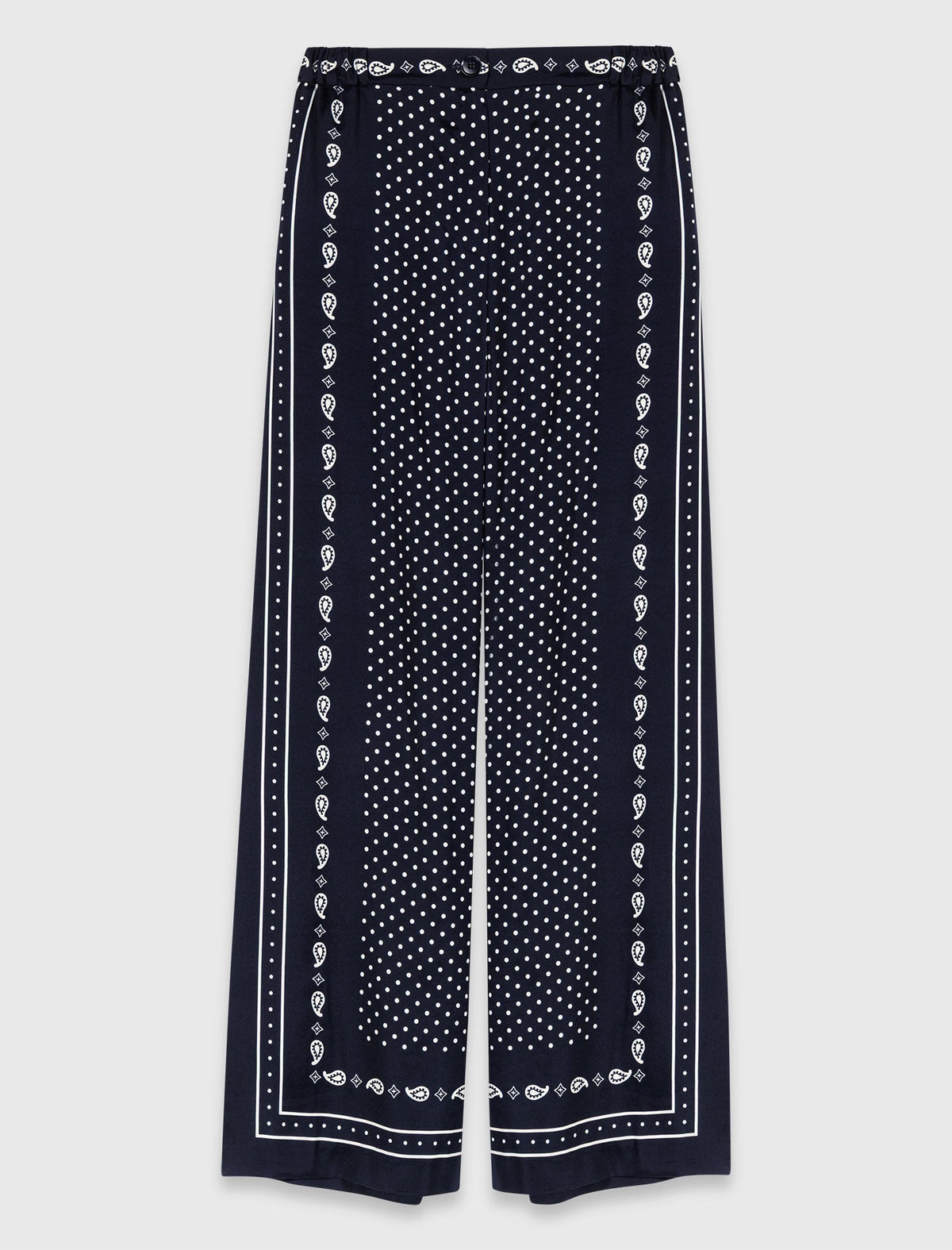 Bandana print pants | Maje