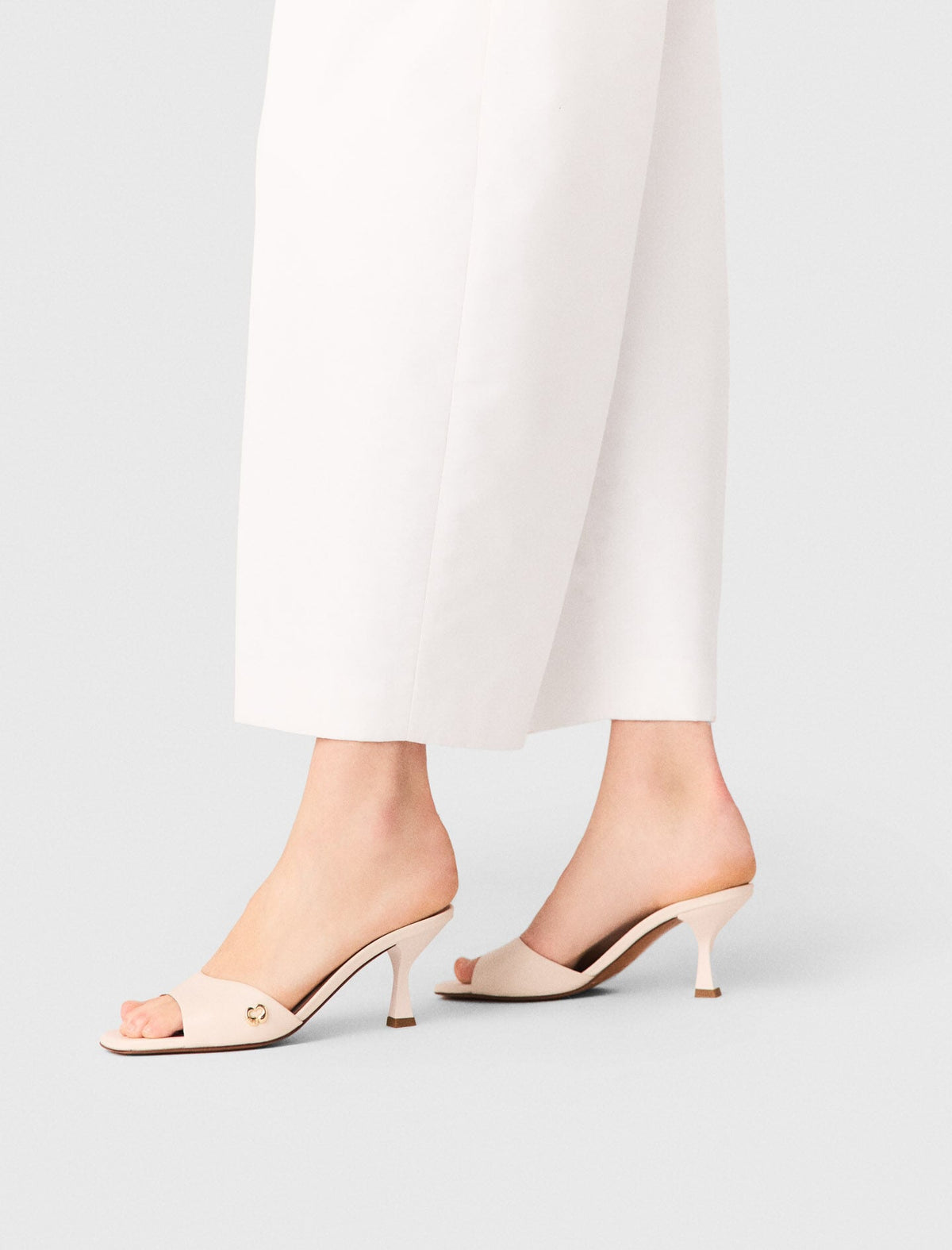 Leather mules | Maje
