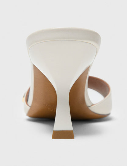 Leather mules | Maje