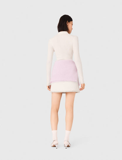 Ribbed polo sweater | Maje