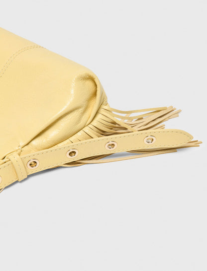 Matte crackle Miss M mini bag | Maje