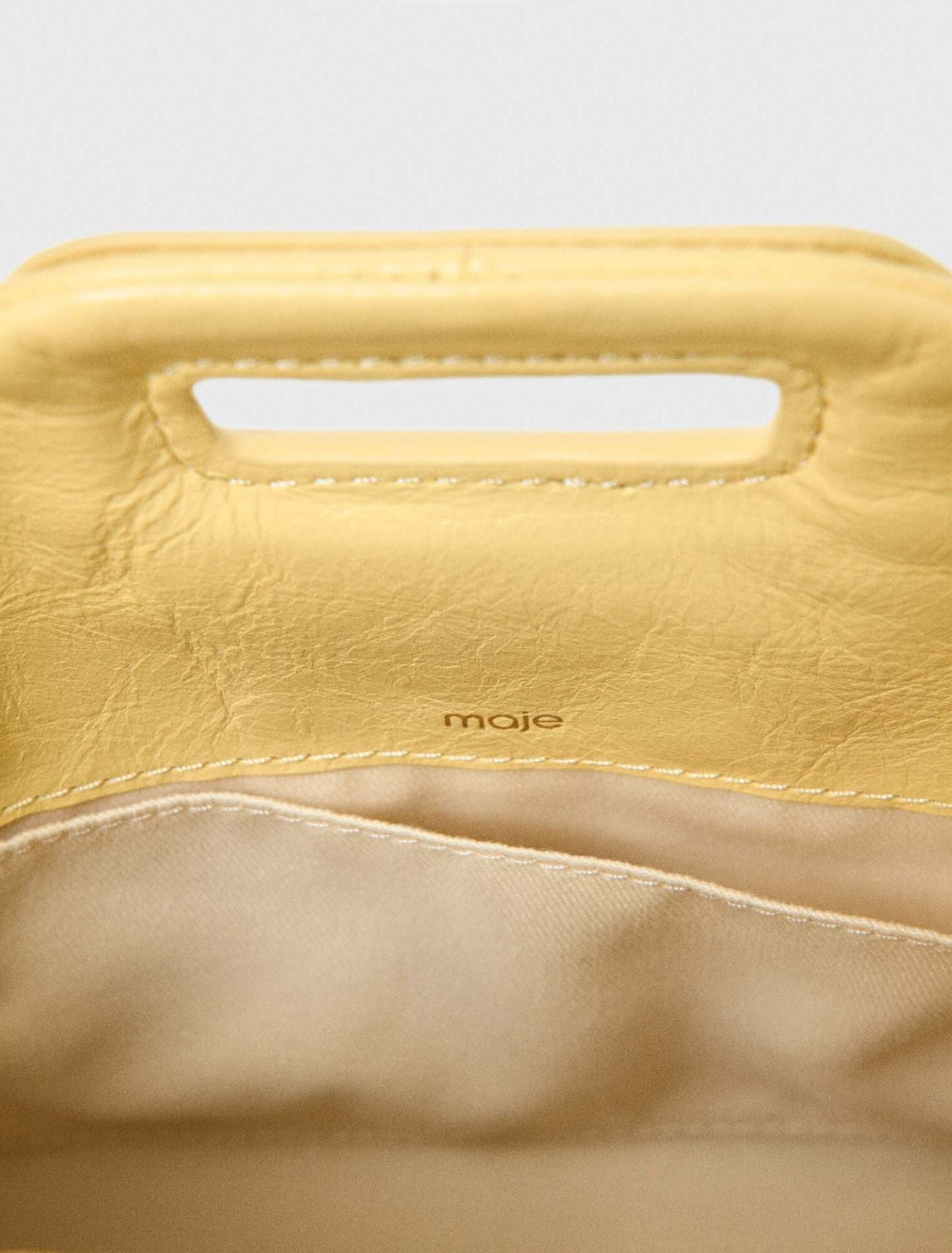 Matte crackle Miss M mini bag | Maje