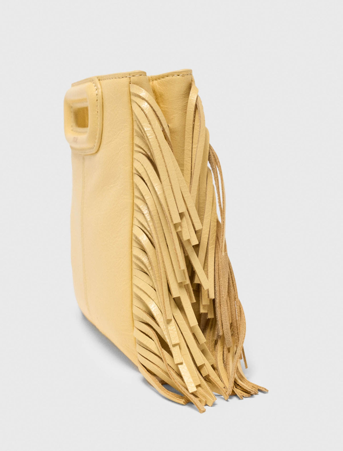 Matte crackled leather M Mini bag | Maje