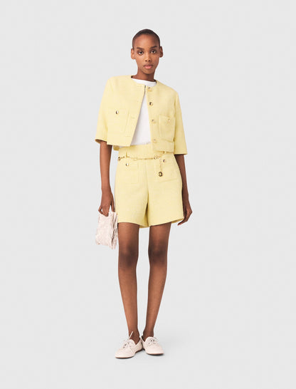 Tweed shorts | Maje