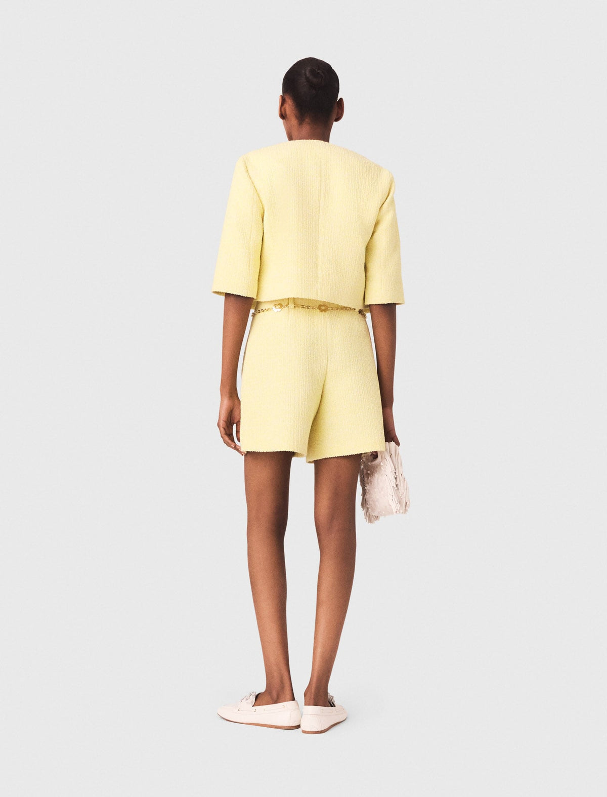 Tweed shorts | Maje