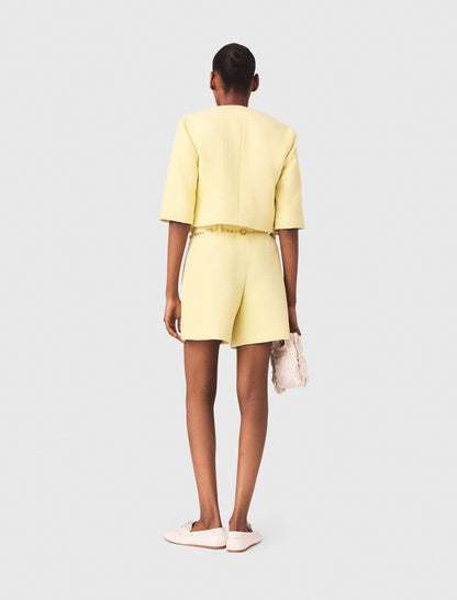 Tweed shorts | Maje