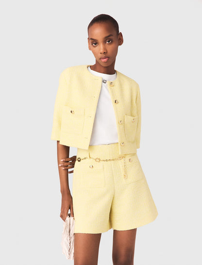 Tweed shorts | Maje