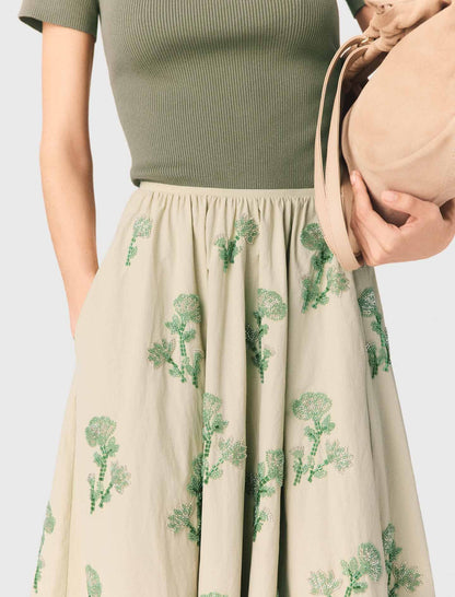 Beaded technical skirt | Maje