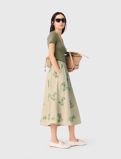 Beaded technical skirt | Maje