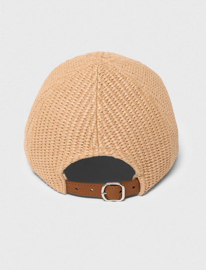 Natural-texture cap | Maje