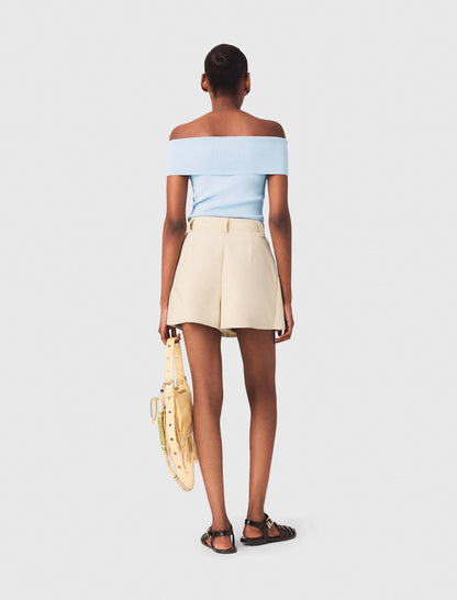 Cotton skort | Maje