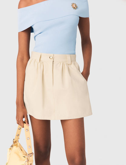 Cotton skort | Maje
