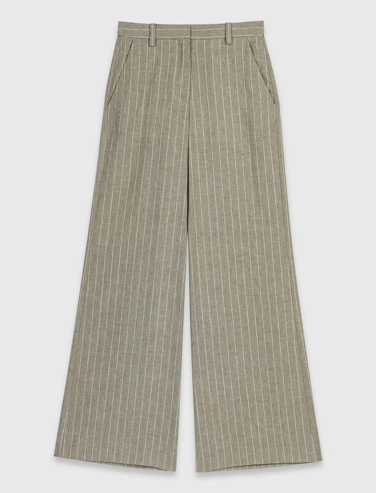 Linen-blend suit trousers | Maje