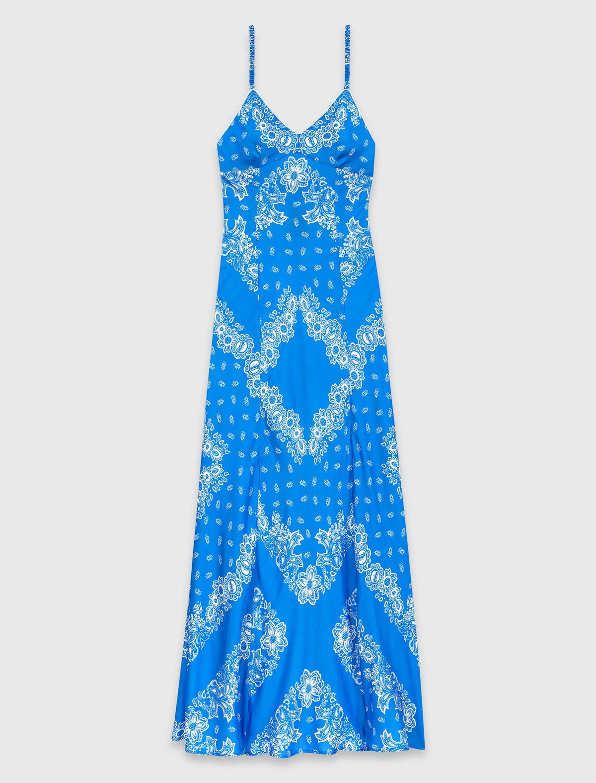 Patterned Maxi Dress | Maje