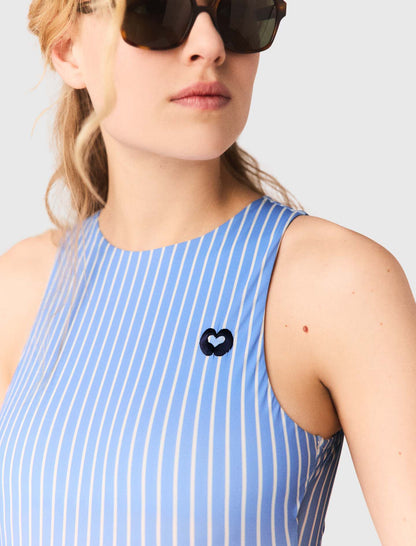 Striped bodysuit | Maje