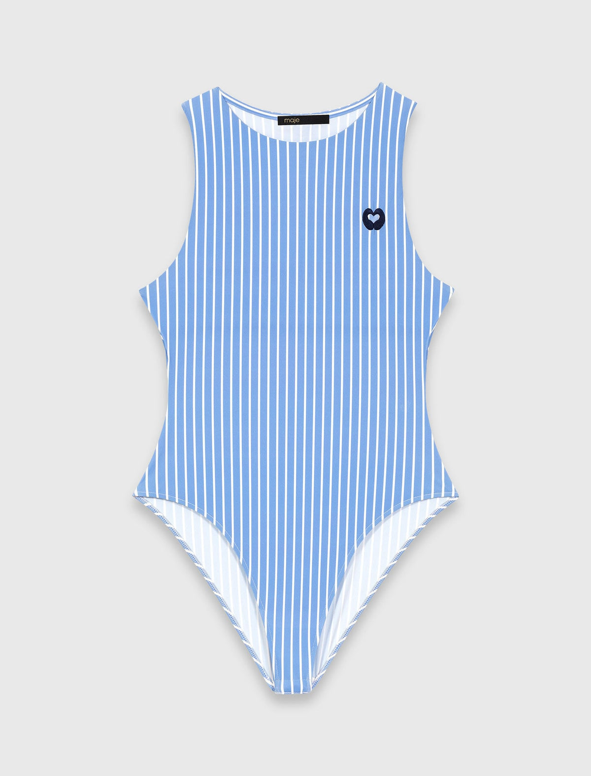 Striped bodysuit | Maje