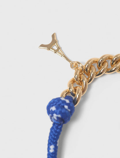 Marine cord chain bracelet | Maje