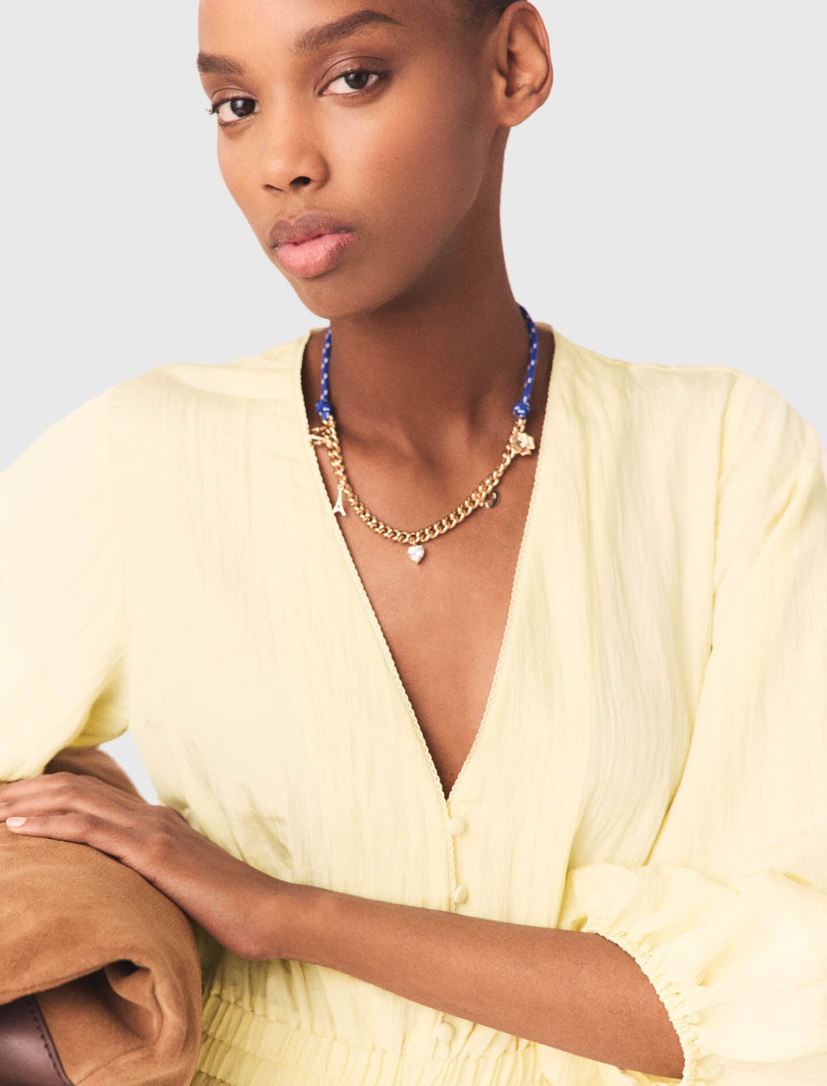 Sailor rope chain necklace | Maje