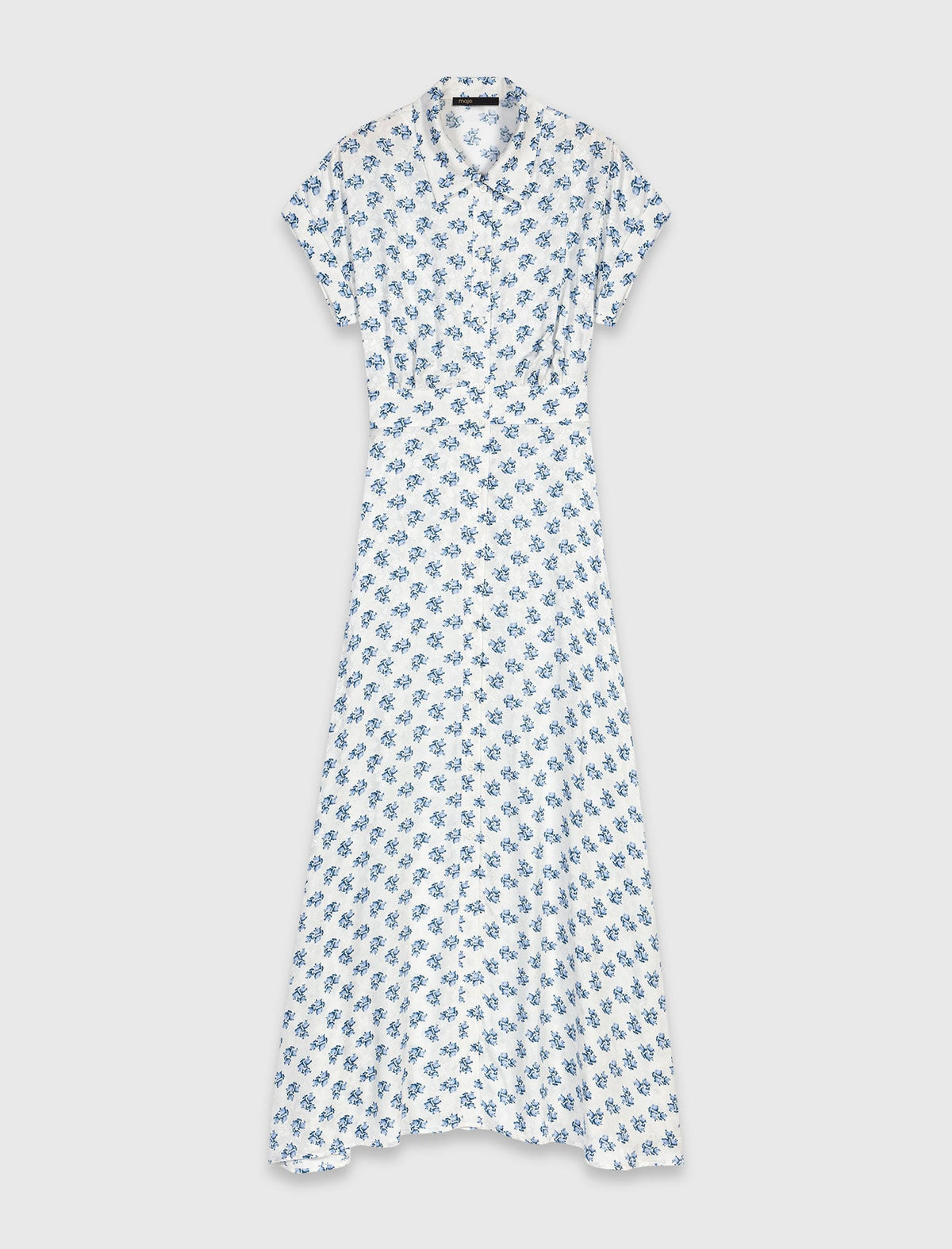 Jacquard print maxi dress | Maje
