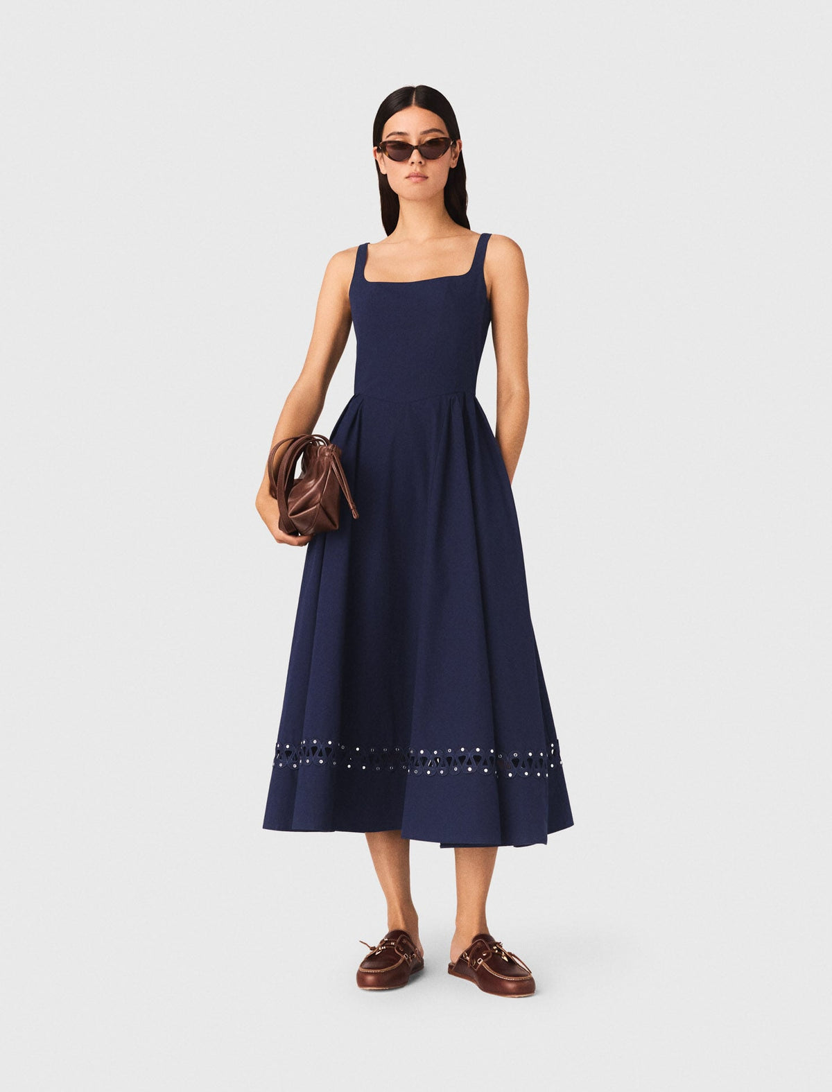 Flared midi dress | Maje