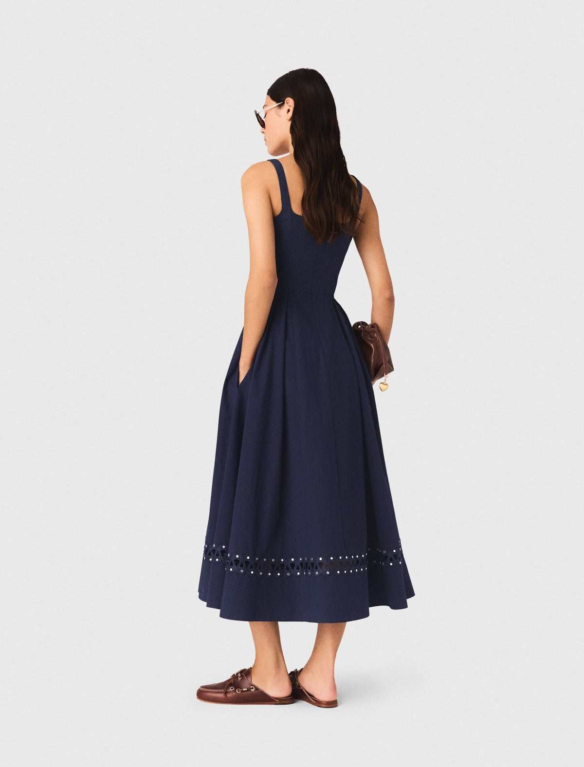 Flared midi dress | Maje