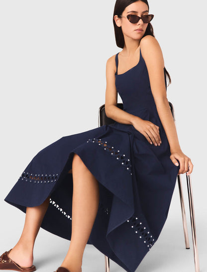Flared midi dress | Maje
