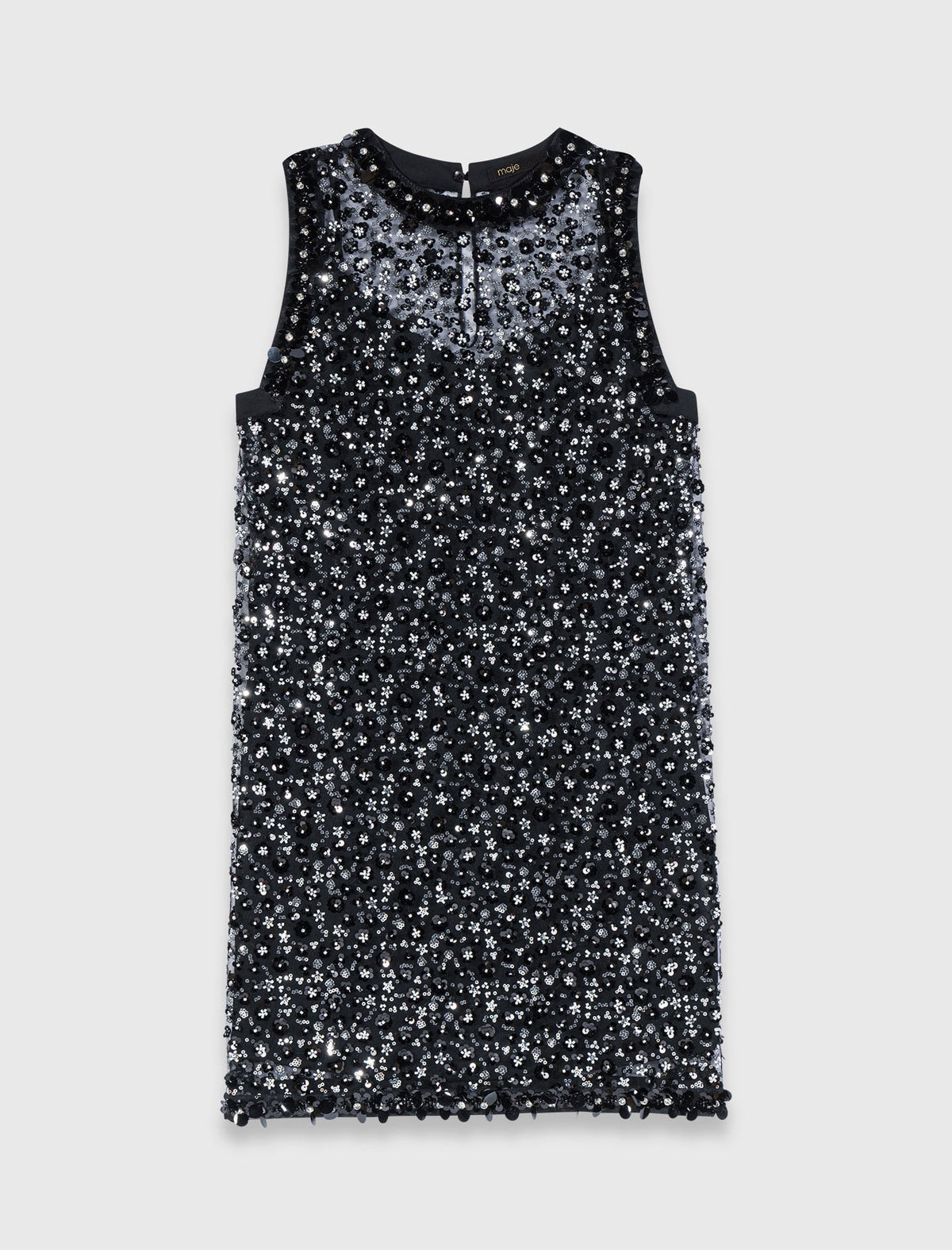 Floral sequin dress | Maje